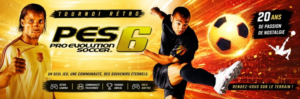 PES 6 - 20 ANS - Tournoi Collector | 31.10.26 | La Communale