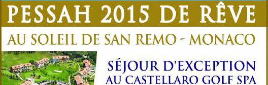 PESSAH 2015 VACANCES PESSAH 2015 CACHER