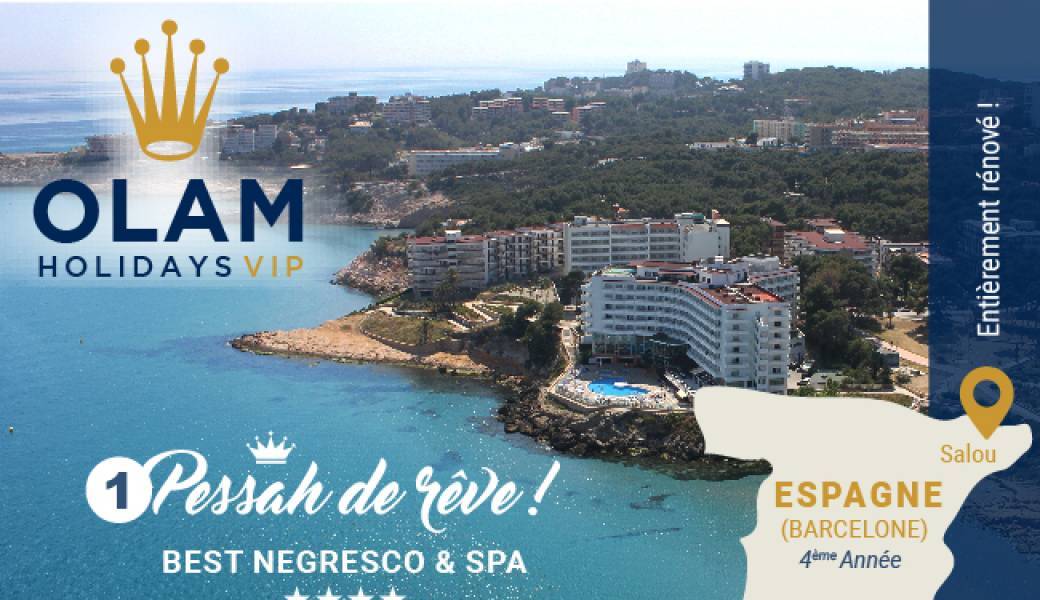 PESSAH 2019  VACANCES PESSAH2019 GLATT CACHER ESPAGNE