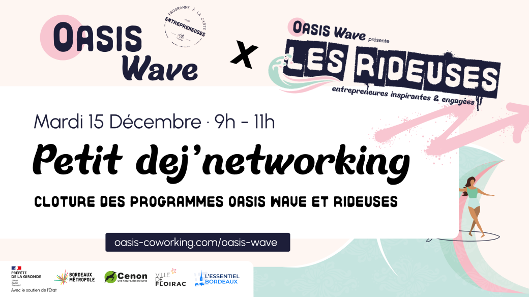 Pet déj' networking - clôture Wave x Rideuses