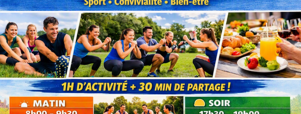 Petit dej/Apéro sportif