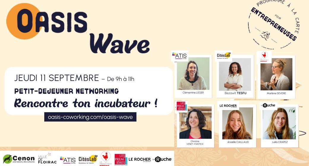 Petit-déjeuner networking : rencontre ton incubateur