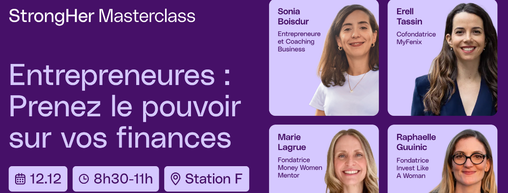 Petit dej' networking @StationF - "Prenez le pouvoir sur vos finances" 