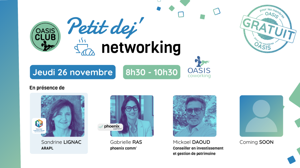 Petit déj' networking