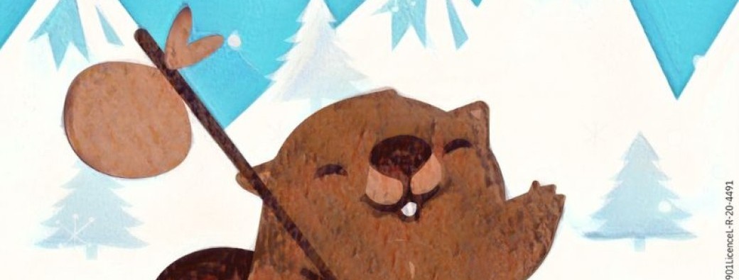  Petite Marmotte sous la neige