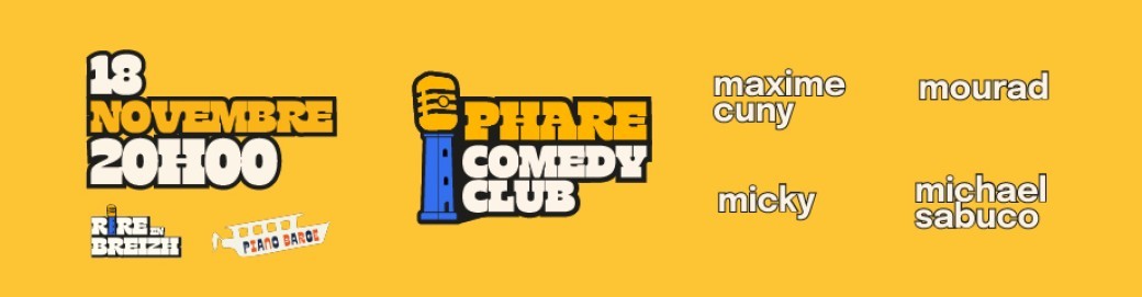 Phare Comedy Club Piano Barge