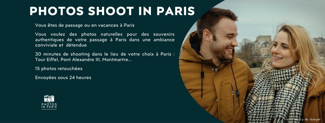 Photos Shoot in Paris
