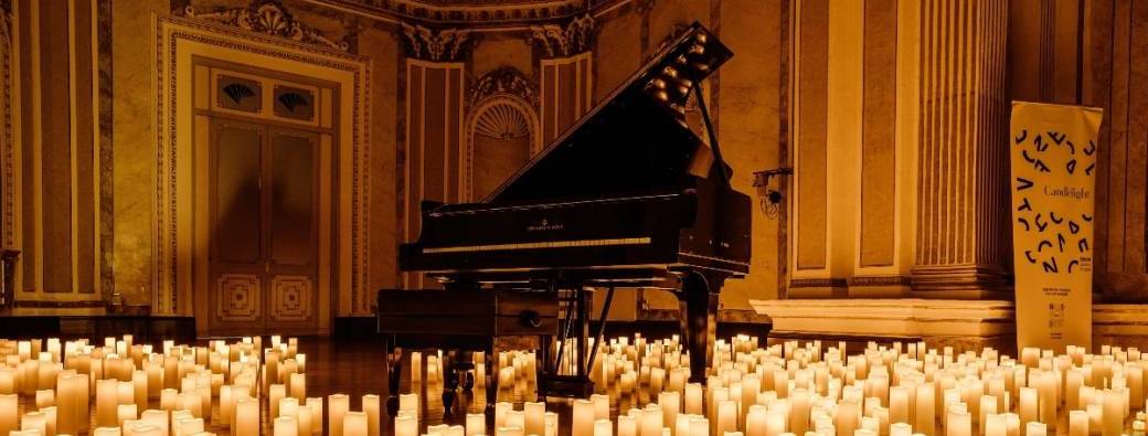 Piano à la bougie