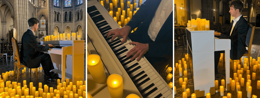 PIANO récital ‌à la bougie au cœur de Paris / Candlelight piano recital