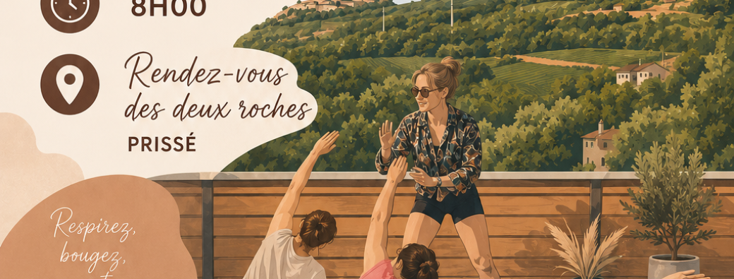 Pilates aux 2 roches ☀️