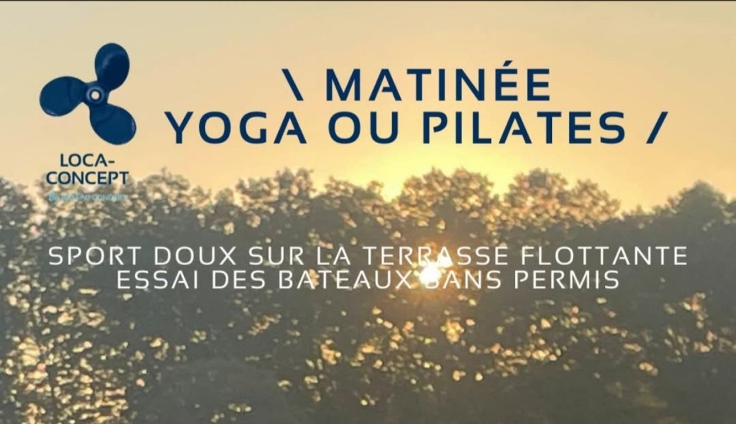 Pilates / Yoga sur l'eau 