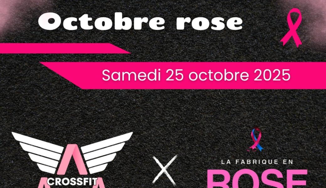 PINK WOD by CROSSFIT AVENA et La fabrique en Rose