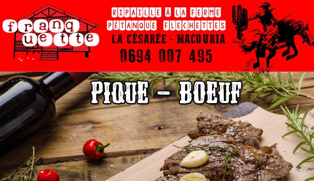PIQUE - BOEUF