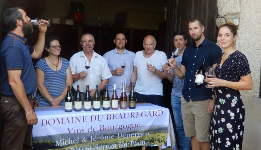 Pique-nique dans les vignes au Domaine Beauregard 