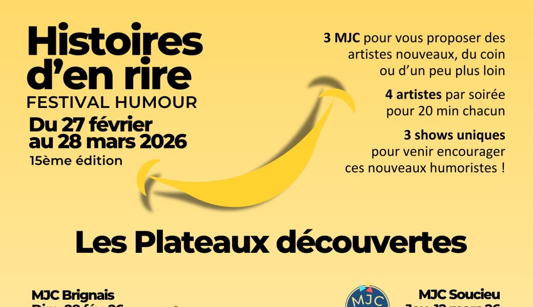 Plateau Découvertes - Festival Histoires d'en rire
