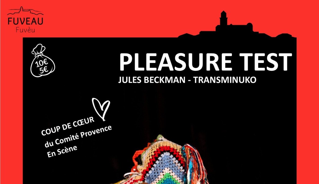 Pleasure Test - Performance de Jules Beckman - tout public