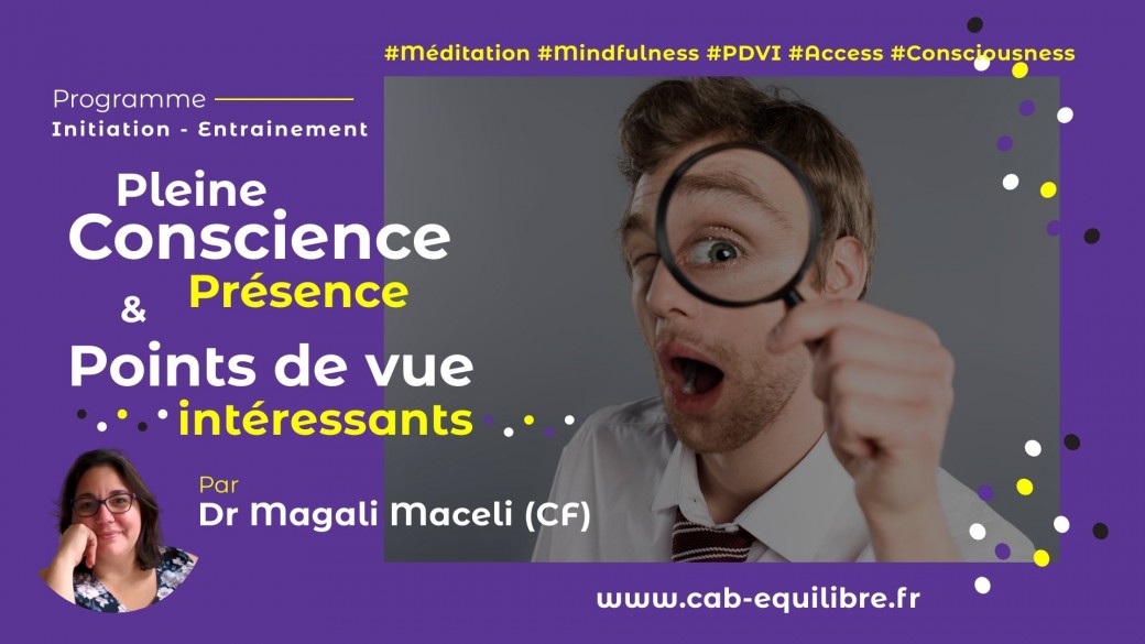 Pleine conscience & Points de vue intéressants - La Pleine Présence