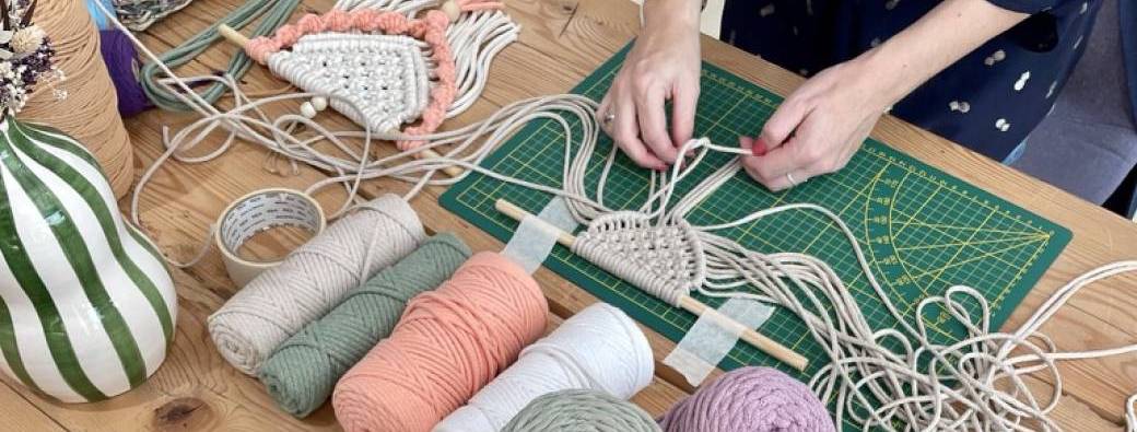 POCHETTES en macramé / Ollioules