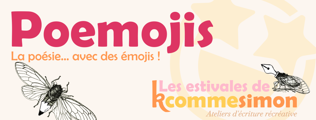 Poemojis : la poésie avec les emojis ! (adultes)