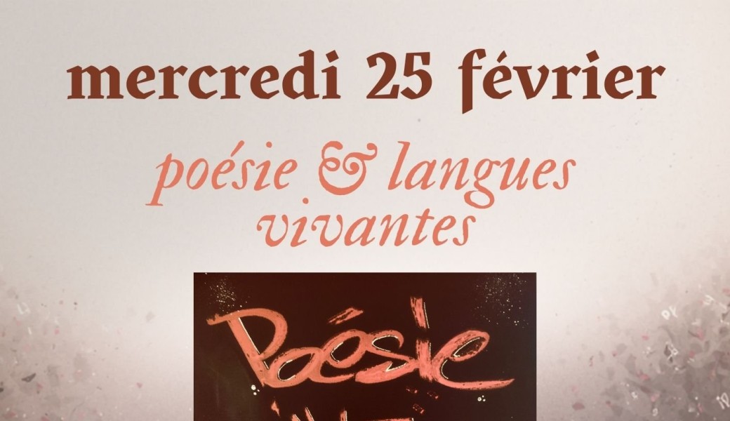 Poésie & Langues Vivantes