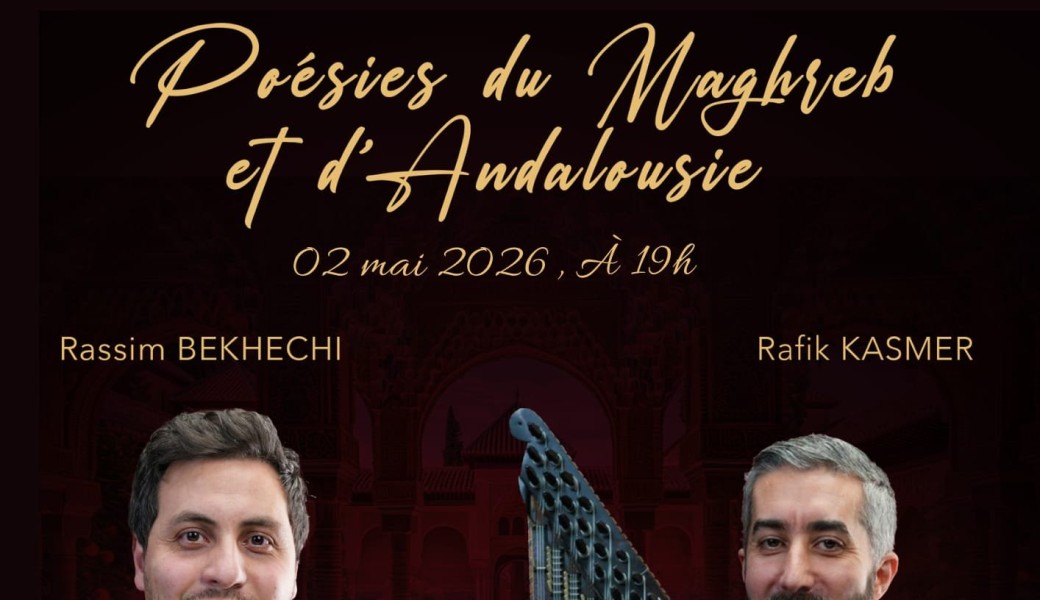 POESIES DU MAGHREB ET D'ANDALOUSIE à la LIBRAIRIE AÏCHA -PARIS