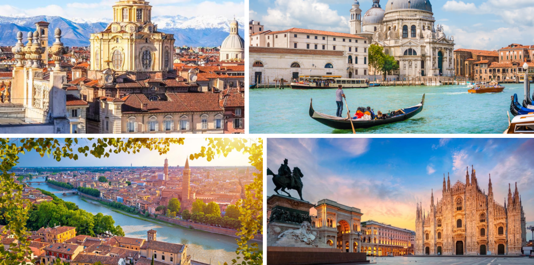 Polyglot Club - Long weekend en Italie : Venise, Vérone, Milan & Turin | 28-31 octobre