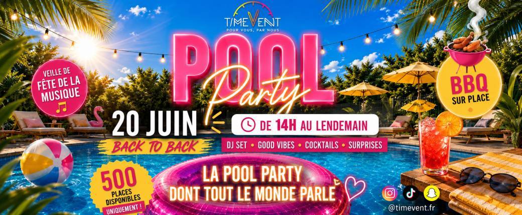 POOL PARTY 2 ( BACK TO BACK ) Nour