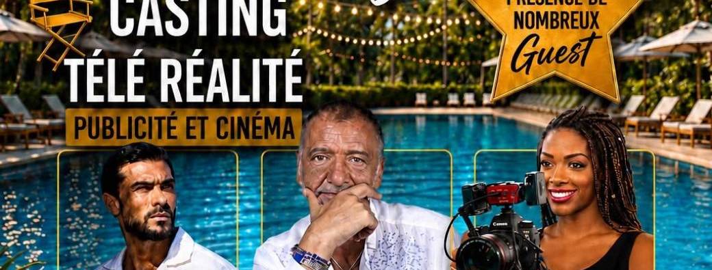Pool Party casting tv // Sous Les Pins La Ciotat