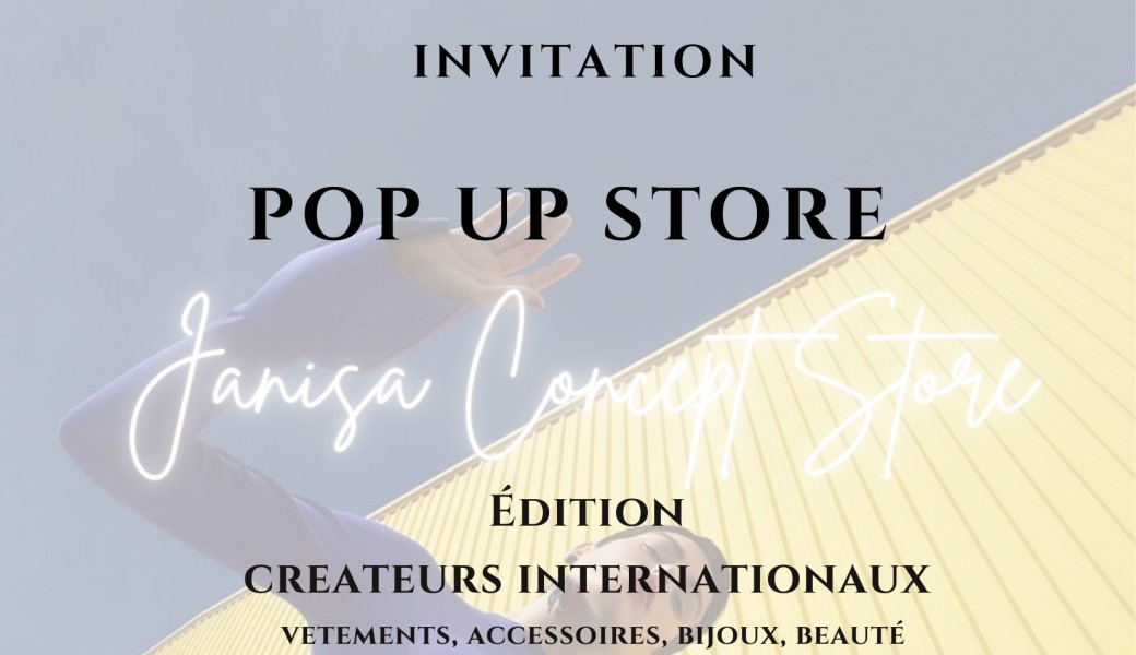 Pop up store créateurs internationaux 