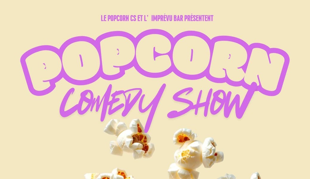 Popcorn comedy show Châteauroux 
