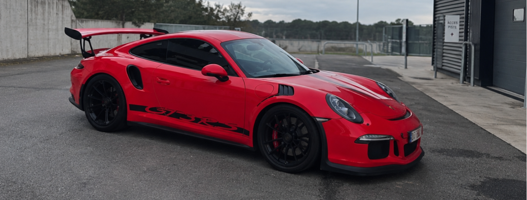 Porsche 911 991 GT3 RS rouge