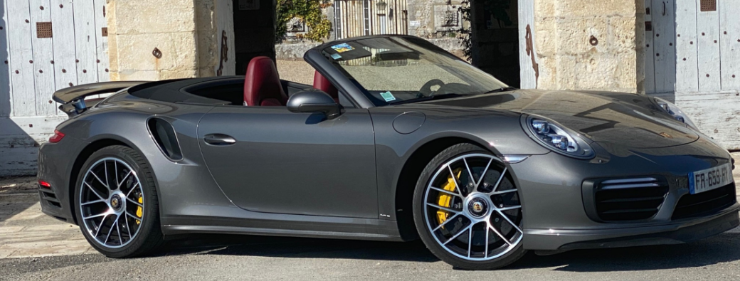 Porsche 911 991 TURBO S Cabriolet(1 passager)