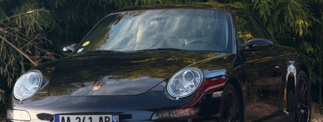 Porsche 911 997.1 Cabriolet noir