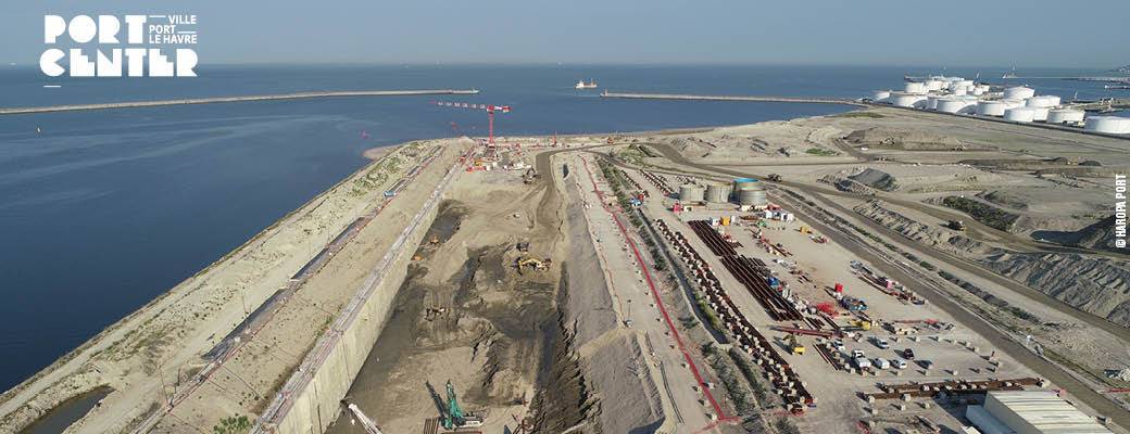 Visite guidée: Port 2000, le chantier des derniers postes à quai
