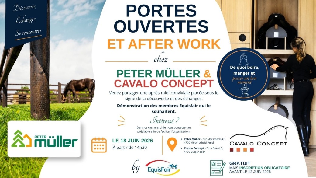 Portes ouvertes et after work chez Peter Müller & Cavalo Concept