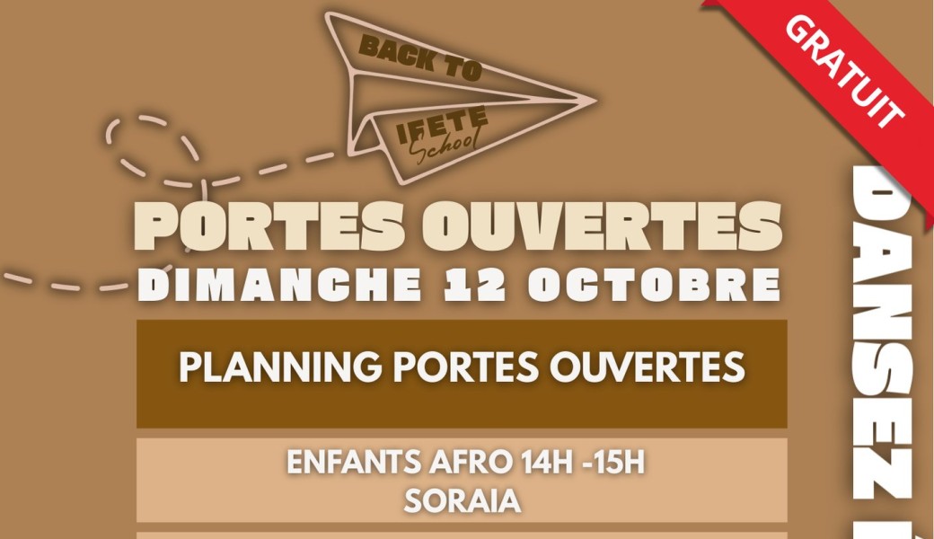 PORTES OUVERTES IFETE SCHOOL