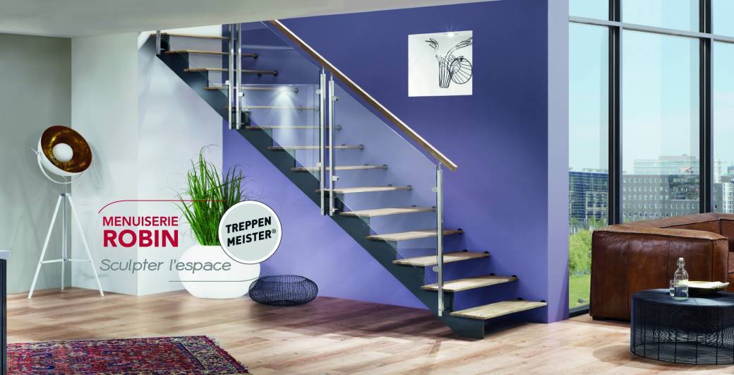 Portes Ouvertes Menuiserie Robin : " à la découverte de l'escalier suspendu "