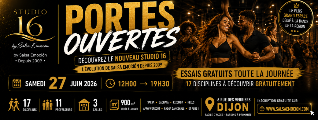PORTES OUVERTES STUDIO 16 by Salsa Emoción
