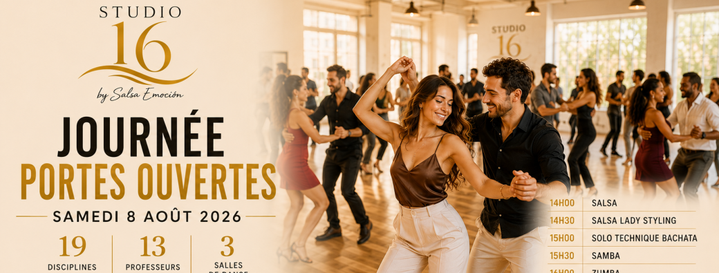 PORTES OUVERTES STUDIO 16 by Salsa Emoción