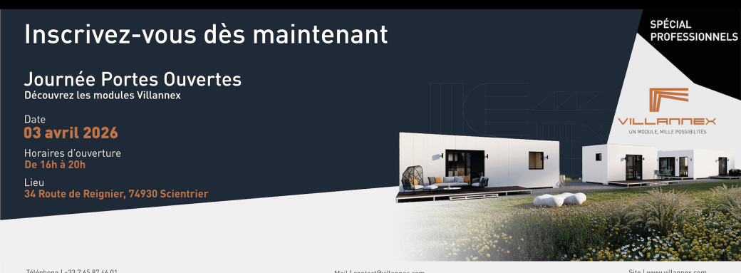 Portes ouvertes Villannex pour les professionnels 