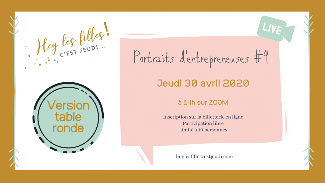 Portraits d'Entrepreneuses #4 Portraits d'Entrepreneuses #4