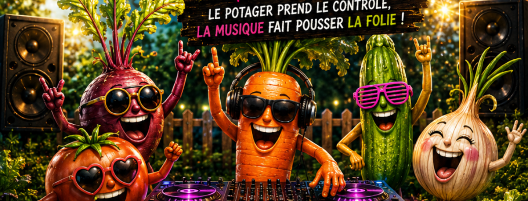 Potager en folie 