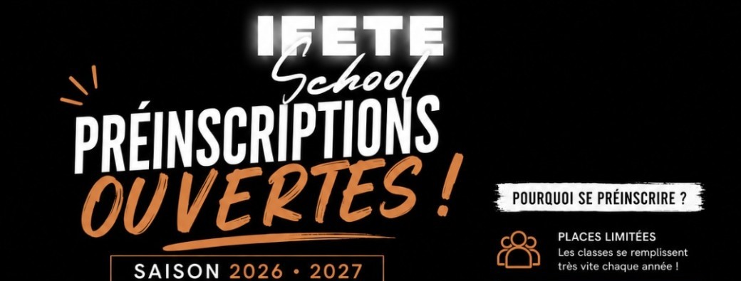PRÉ INSCRIPTION IFETE SCHOOL 