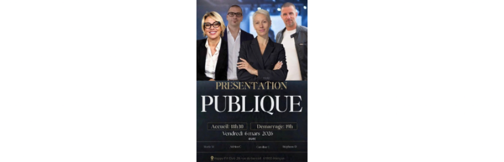 PRÉSENTATION PUBLIQUE – ALENÇON
