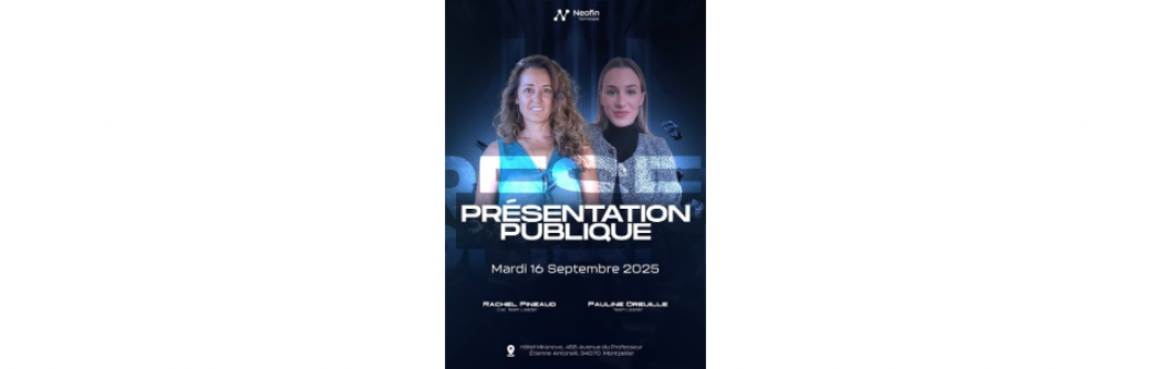 PRÉSENTATION PUBLIQUE À MONTPELLIER 