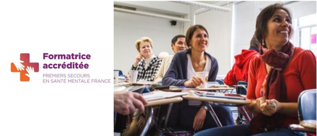 Pré-inscription formation aux Premiers Secours en Santé Mentale les 23 et 24 octobre 2023 à Lyon