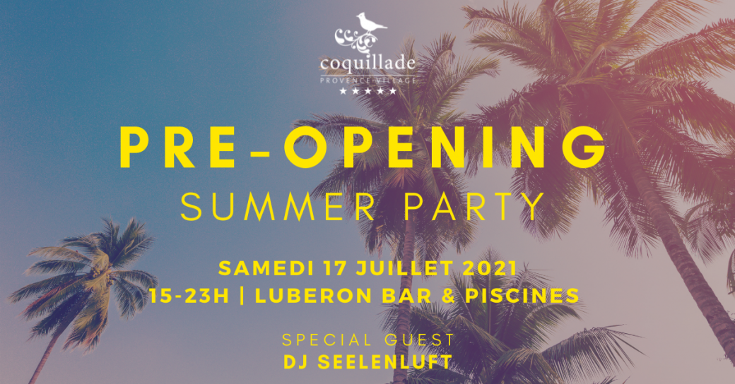 Pre-opening summer party