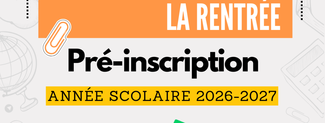 Préinscription Rentrée 2026 — Apex Soutien Scolaire