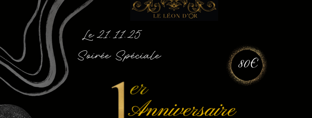 Premier Anniversaire du Léon D'Or K'Baret