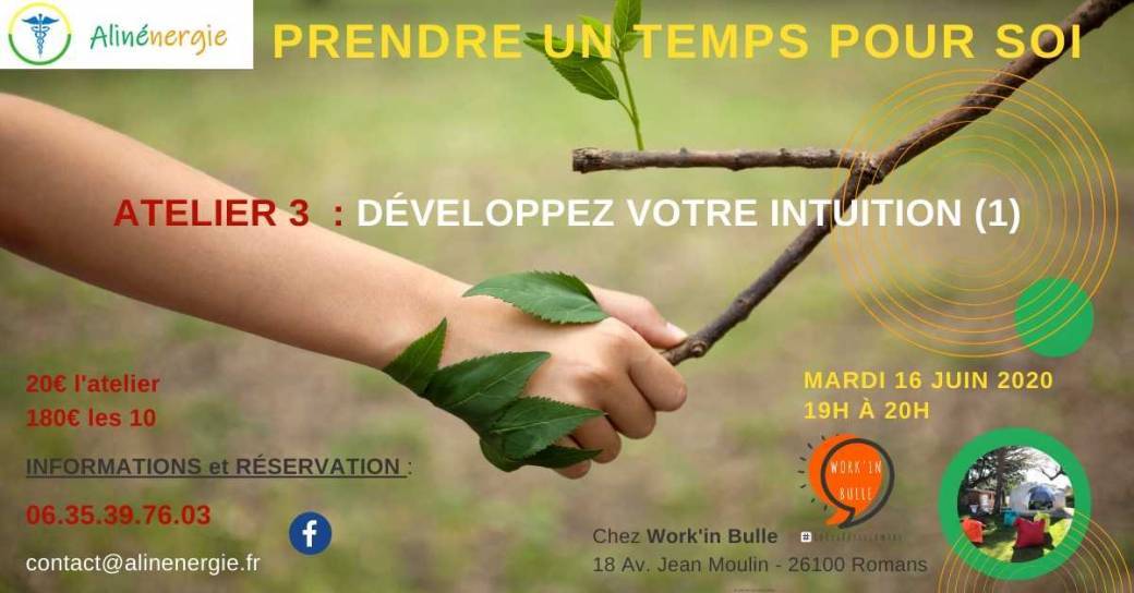 Prendre un temps pour soi - Développez votre Intuition 1
